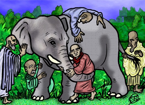 Seis sabios y un elefante